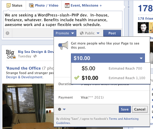 Promoted Status