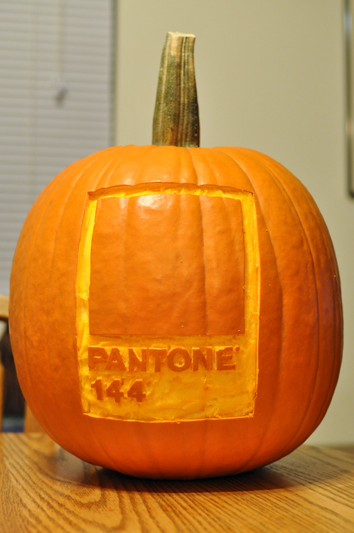 Pantone color pumpkin