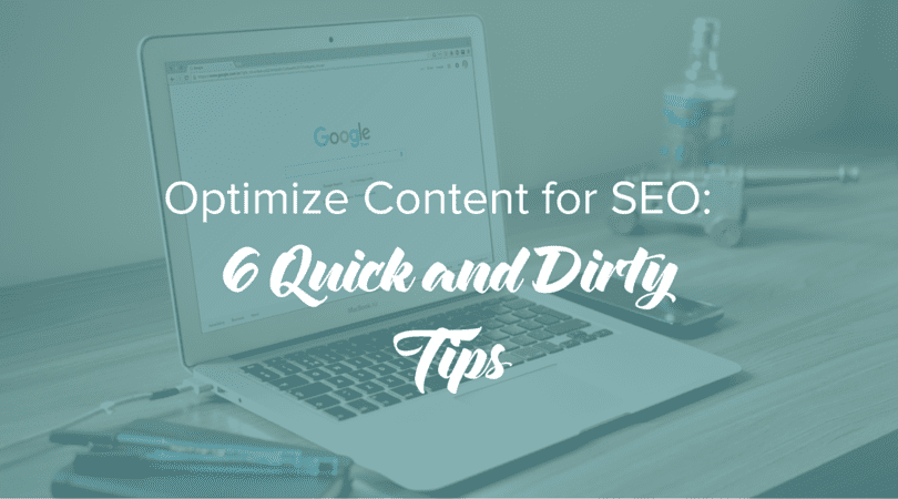 How to Optimize Content for SEO