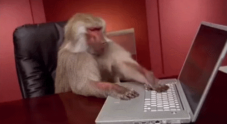 Landing page mistakes are easy to make if you’re a monkey slapping a laptop keyboard.