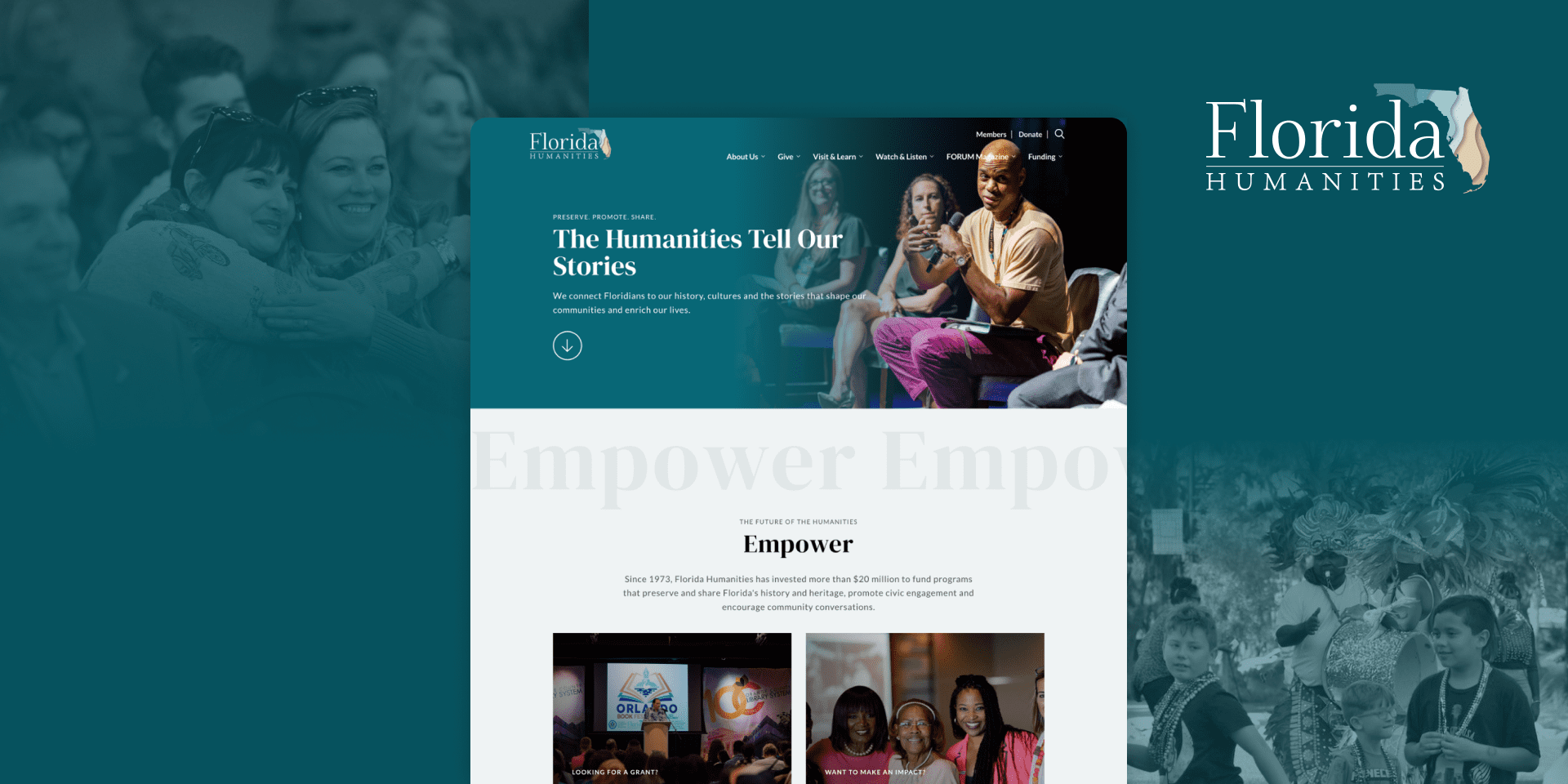 Florida Humanities homepage